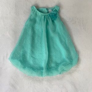 Beautiful blue baby romper